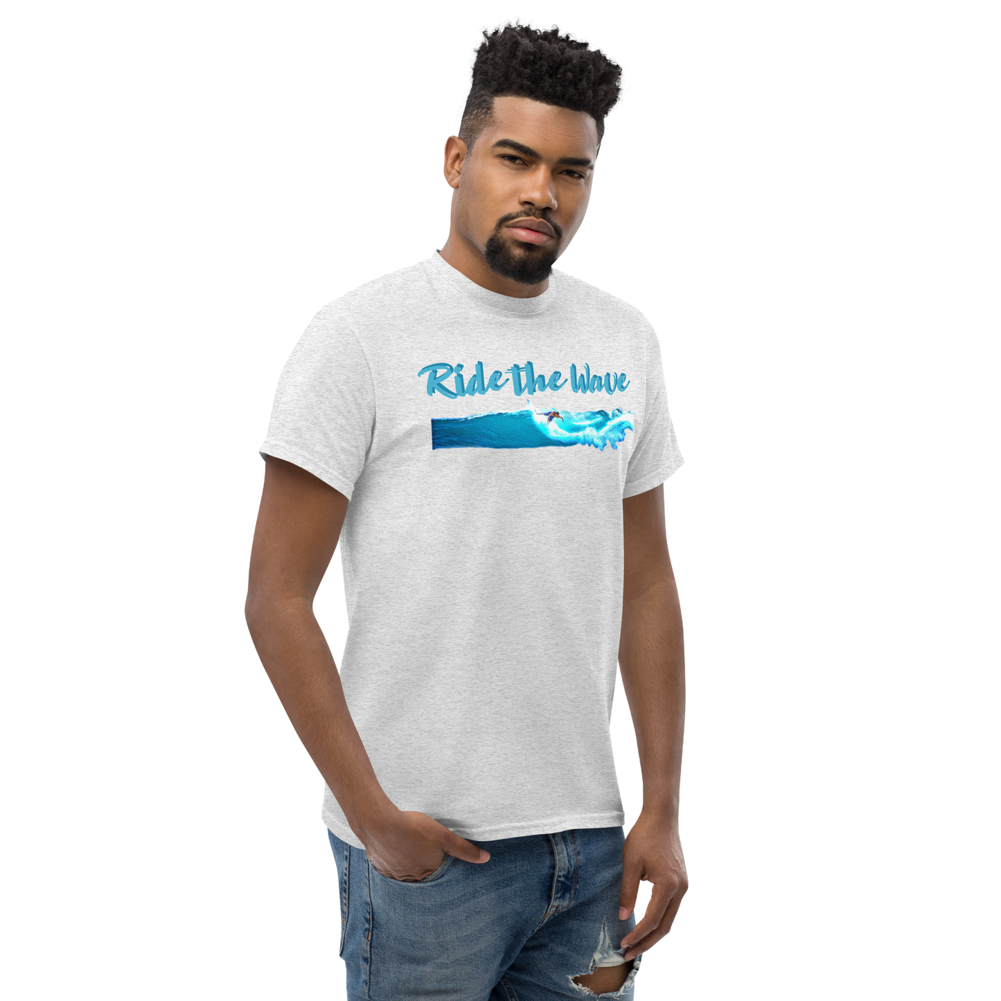 Ride the Wave, Men's classic tee