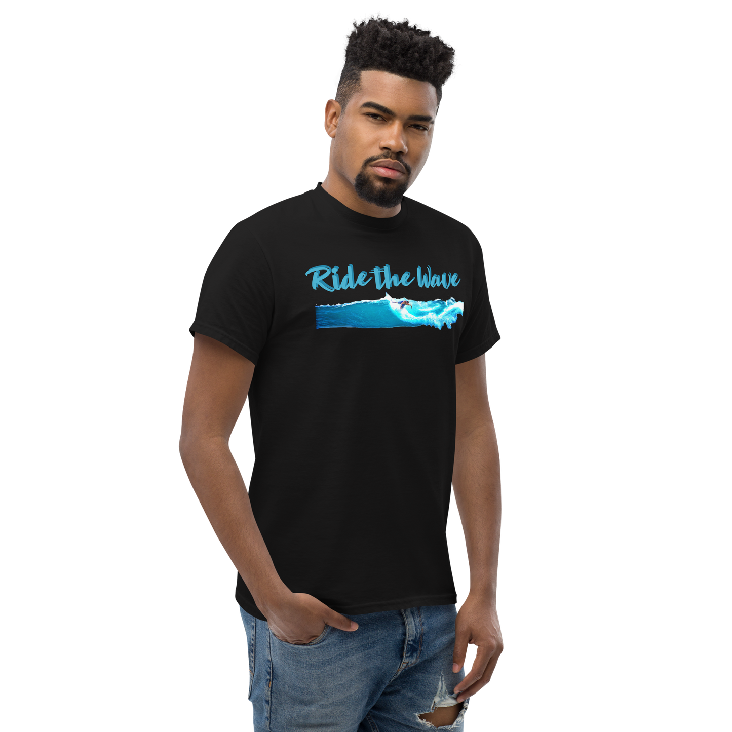 Ride the Wave, Men's classic tee