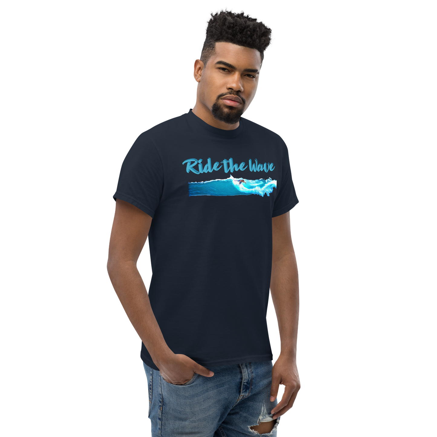 Ride the Wave, Men's classic tee