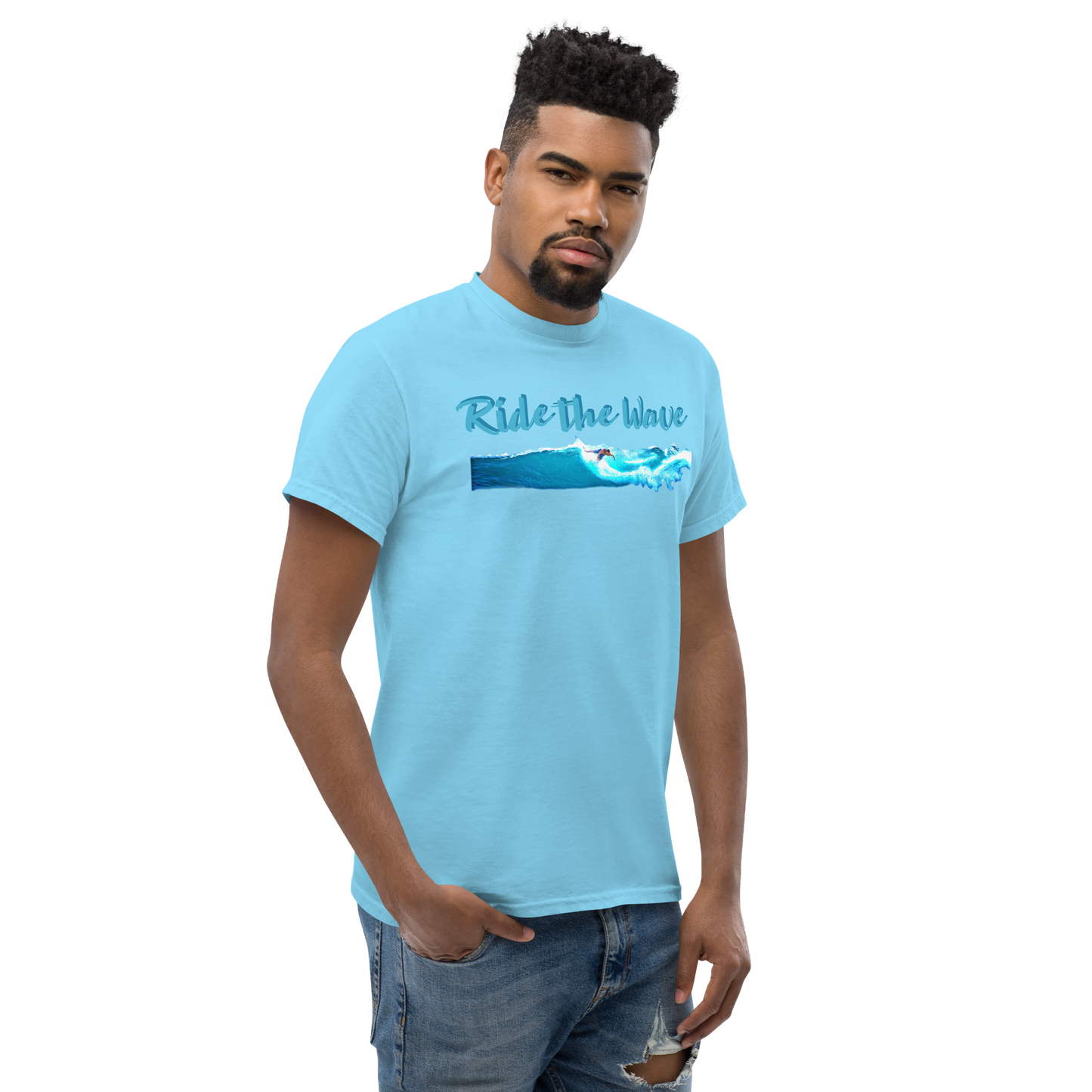 Ride the Wave, Men's classic tee