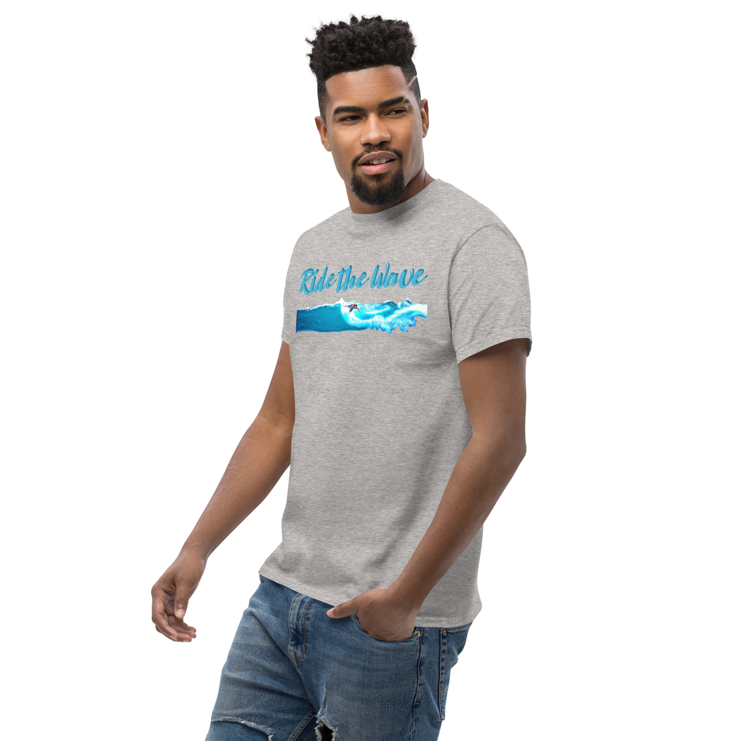 Ride the Wave, Men's classic tee