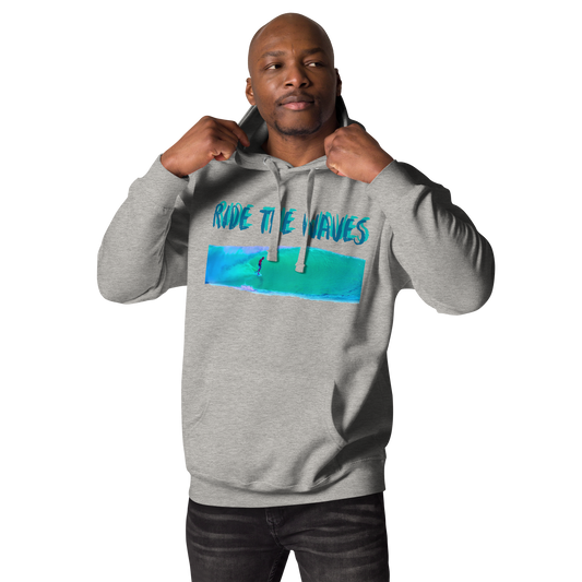 Ride the Waves, Unisex Hoodie